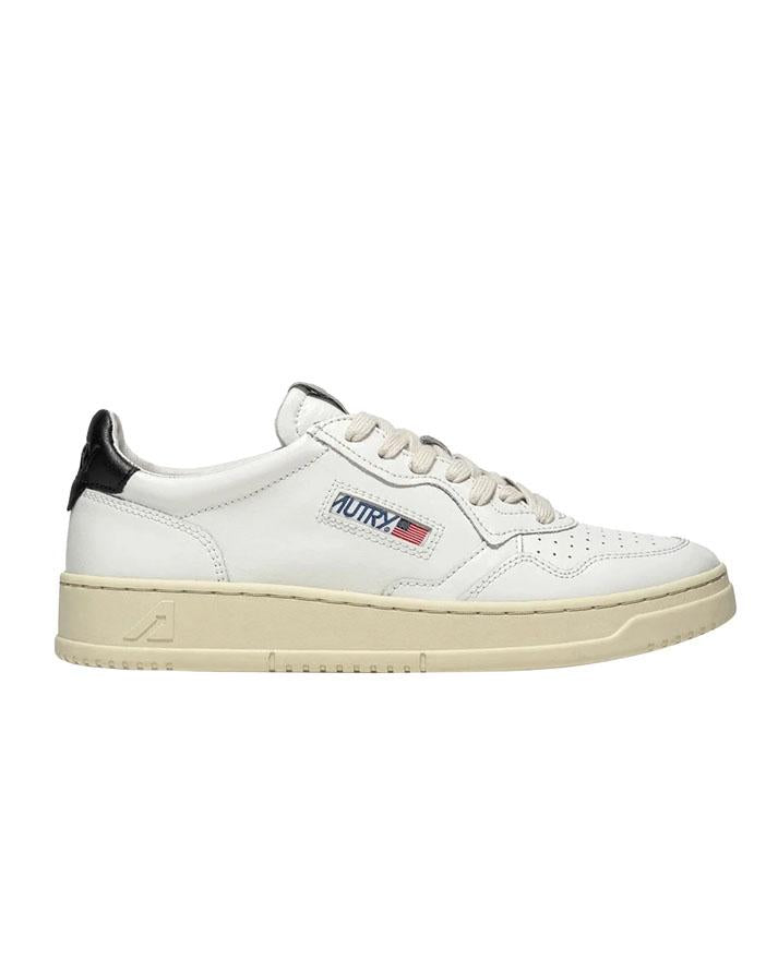 Autry Donna Pelle Bianco Nero AULWLL22 AUTRY