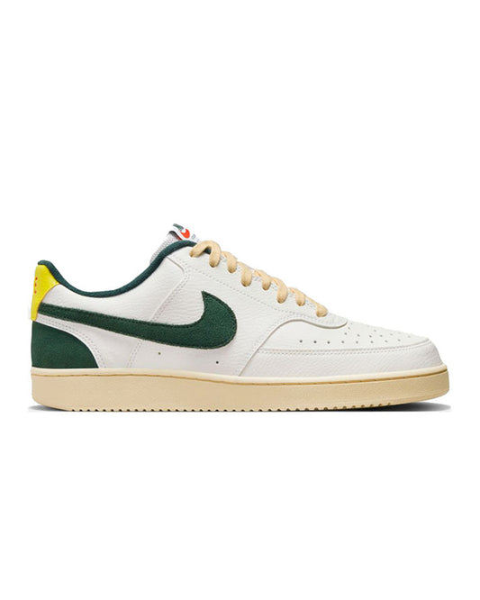 Nike court vision low pro white green