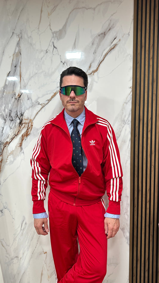 Tuta Completa Adidas Rossa