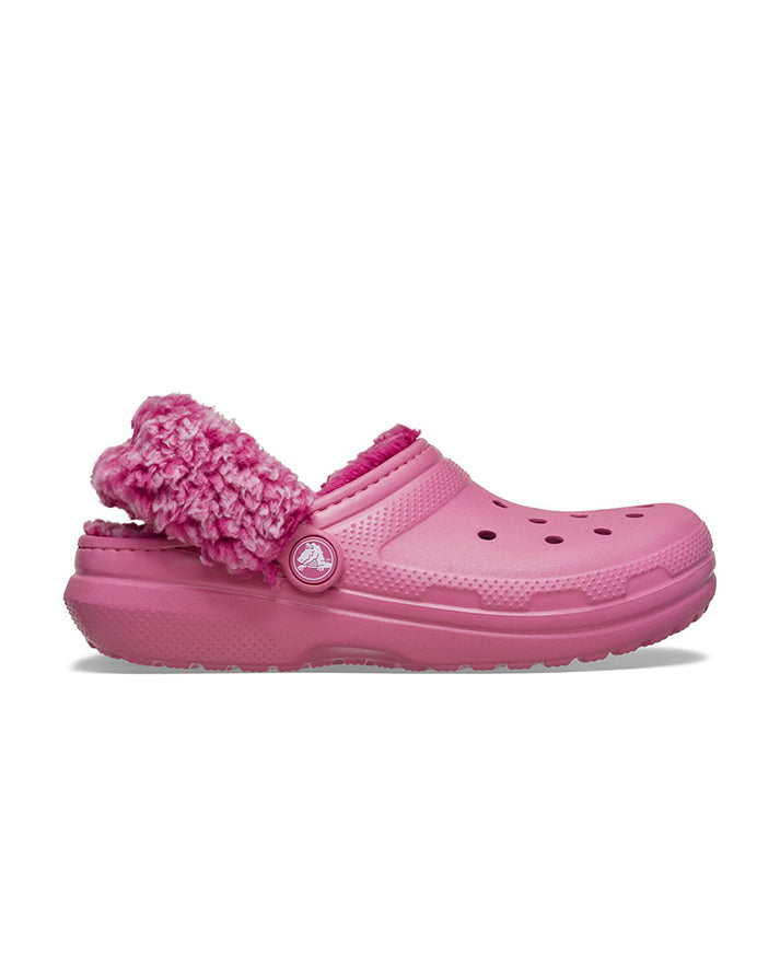 crocs classic fleece lined clog t 
