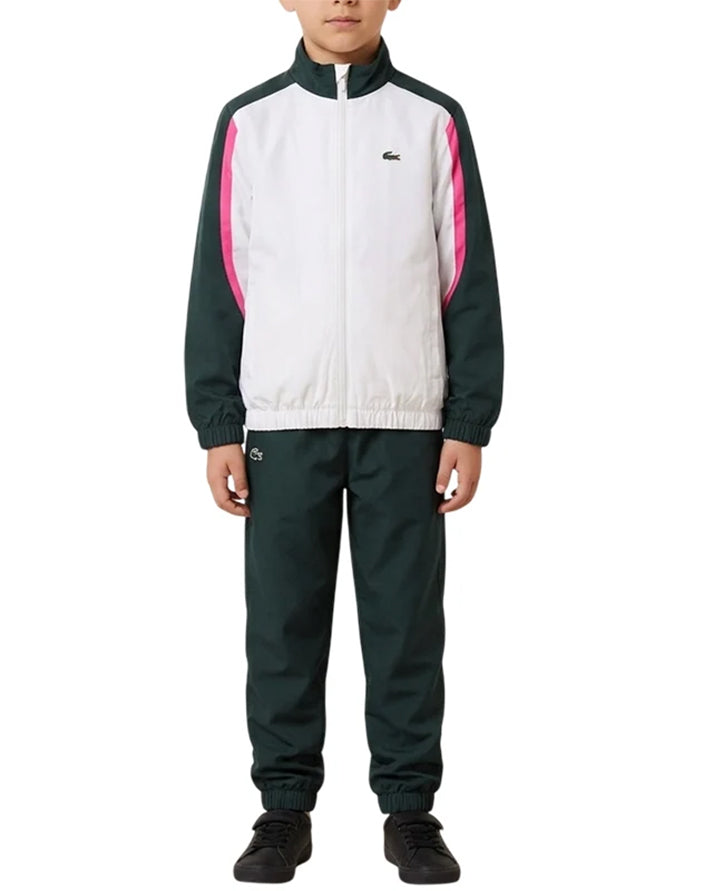 lacoste tuta completa lcb off court woven tracksuit 
