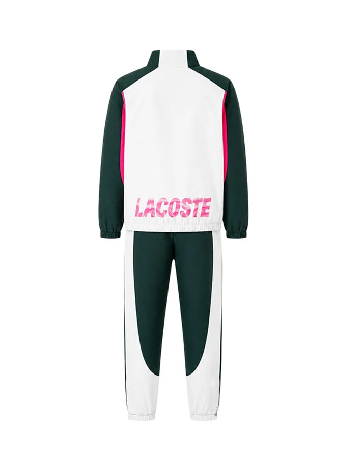 lacoste tuta completa lcb off court woven tracksuit 