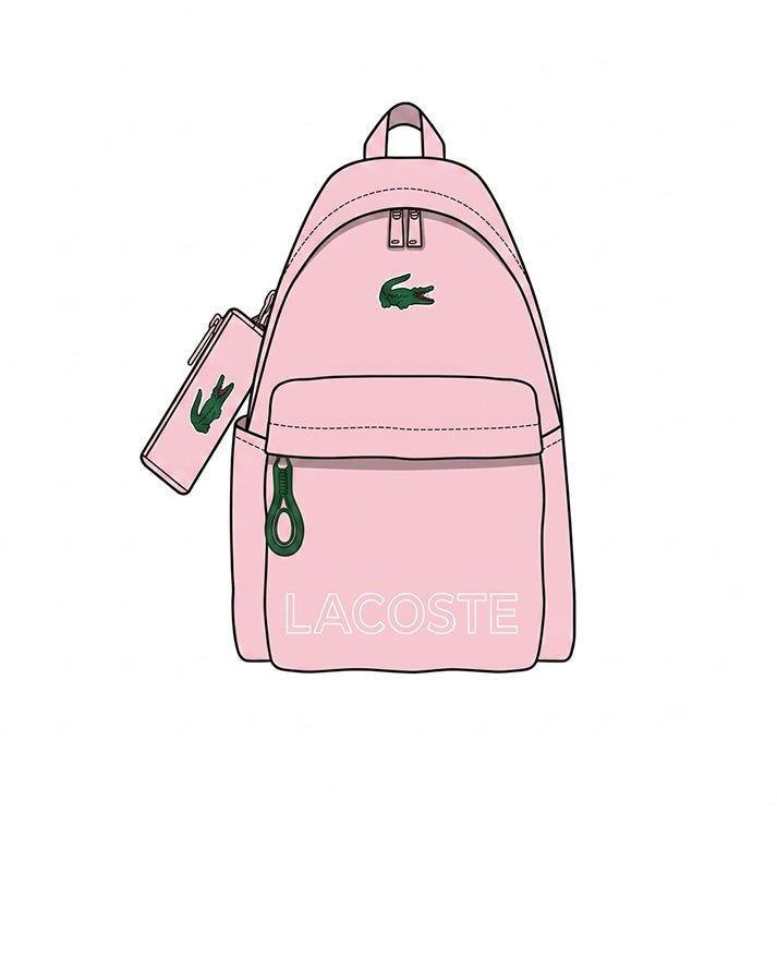 lacoste  core sport bp w/ pencil case 