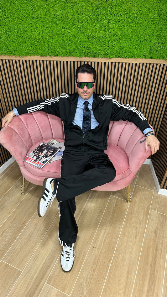 Tuta Completa Adidas Nero