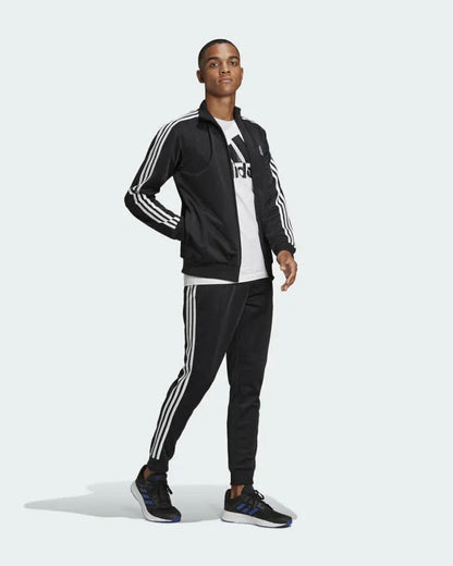 Adidas Tuta 3-stripes black white