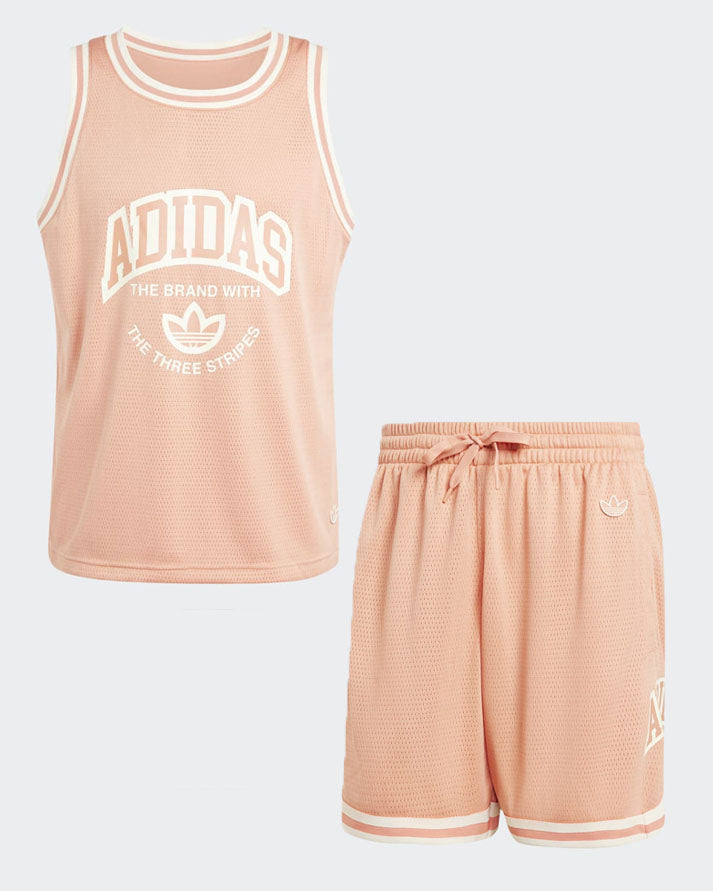 Set Completo Adidas Rosa