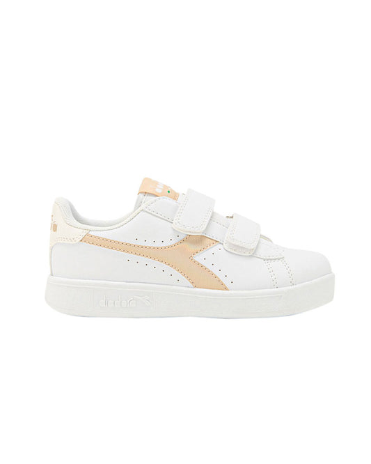 Scarpe Diadora Game p ps girl White/Whisper Pink Baby