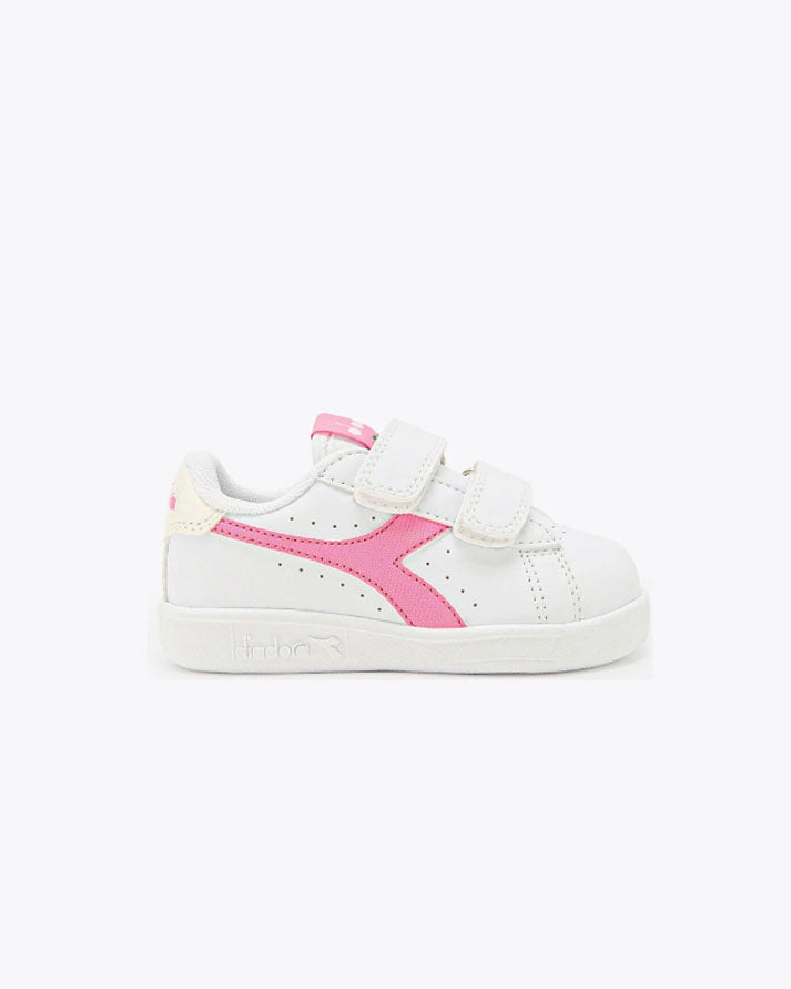 Scarpe Diadora Game p td girl White/Fucsia