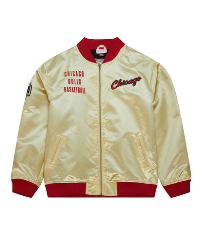 nba team og 2.0 lightweight satin jacket vintage logo bulls<BR/>