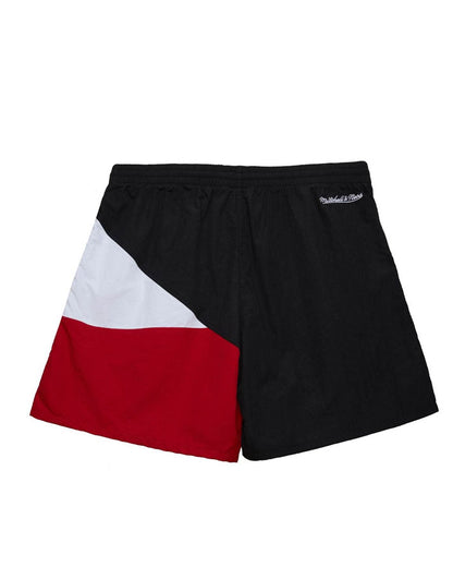 Mitchell&Ness woven shorts vintage logo chicago bulls<BR/>