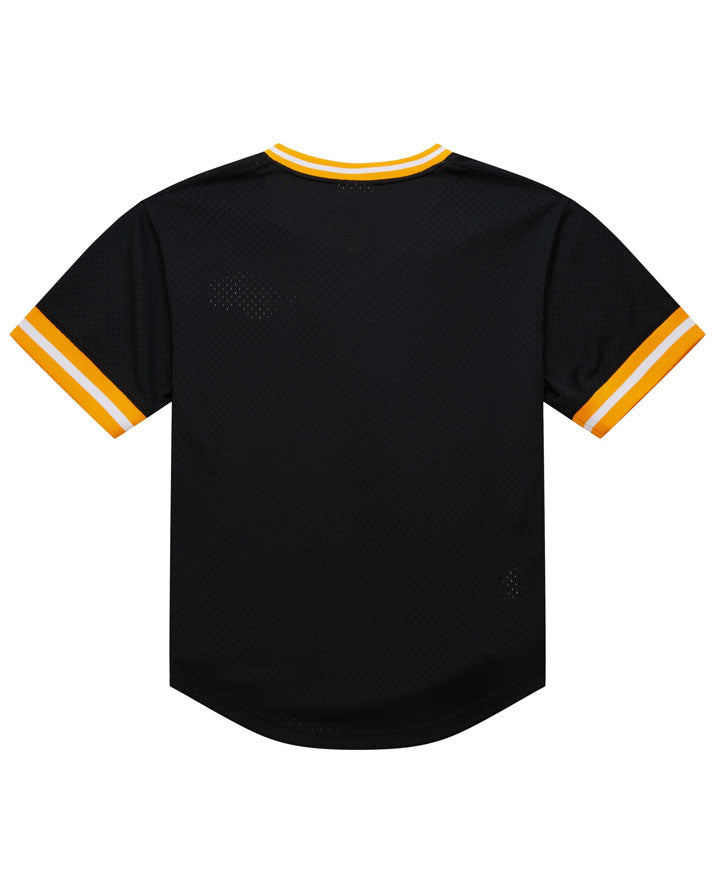 Mitchell&Ness nba fashion mesh v-neck vintage logo lakers<BR/><BR/>