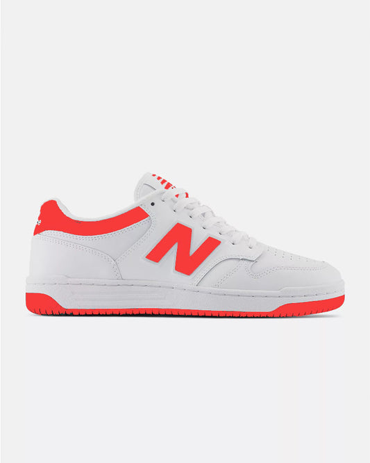 New Balance 480 White Red