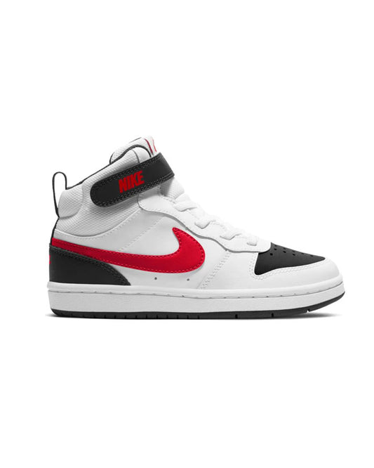 Nike Court Borough Mid Black Red White