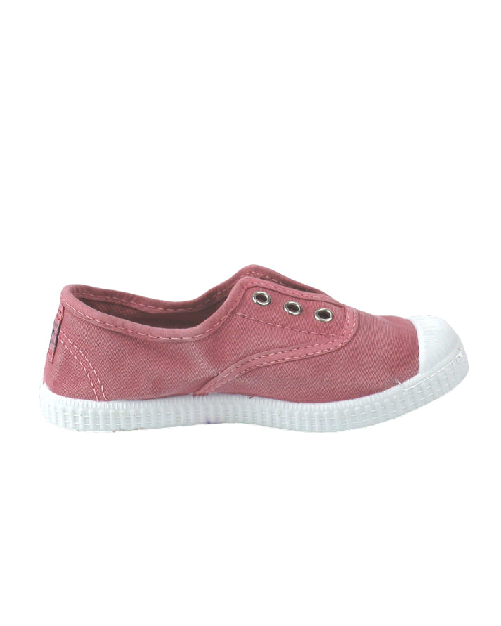 cienta Sneakers slip-on effetto invecchiato kids pink 