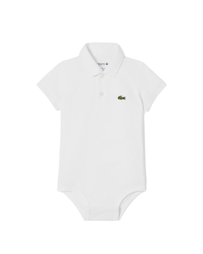 lacoste  lcn pique bodysuit infant 