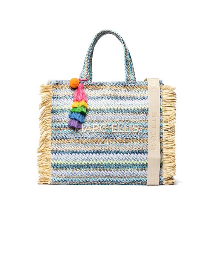 marc ellis claire S handbag multi sky 
