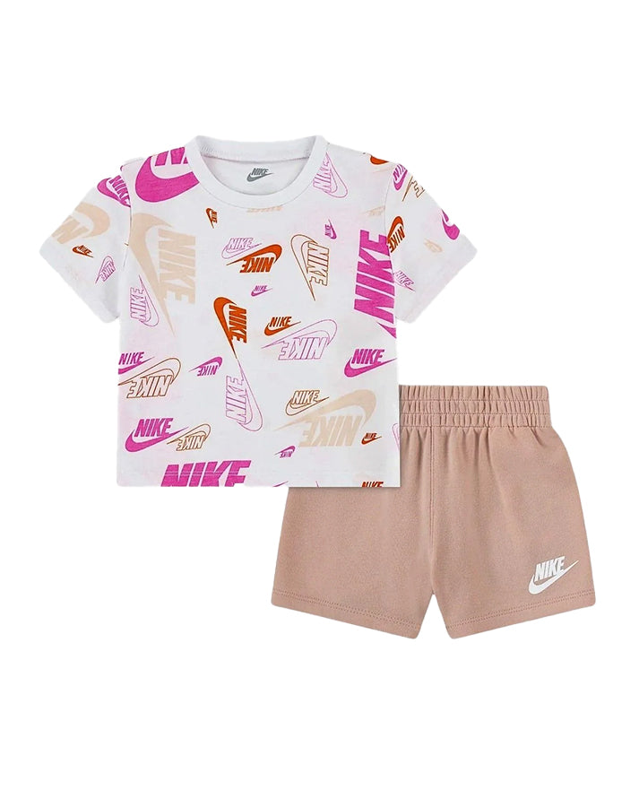 nike set completo tee+shorts baby 