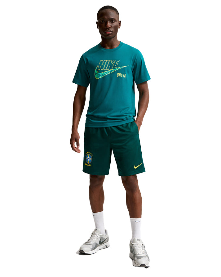 nike set completo cbf m nk futura tee+shorts BRASILE 