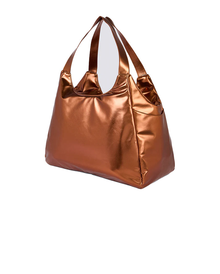sundek laminated chel bag 