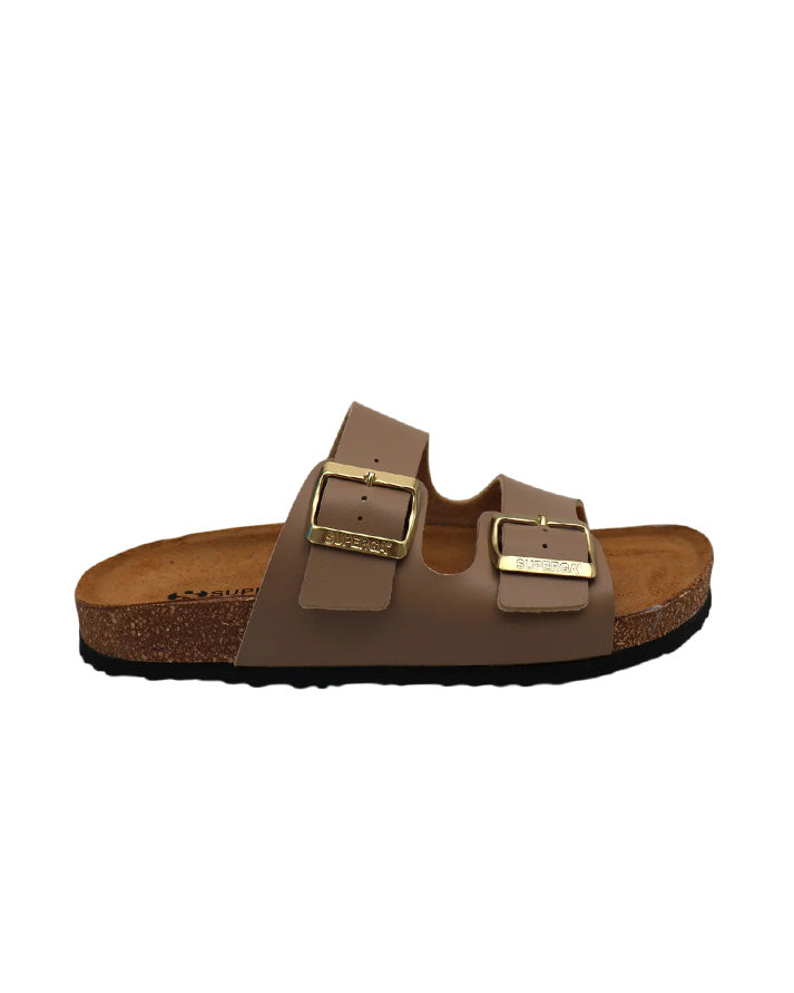 superga sandalo cuoio 