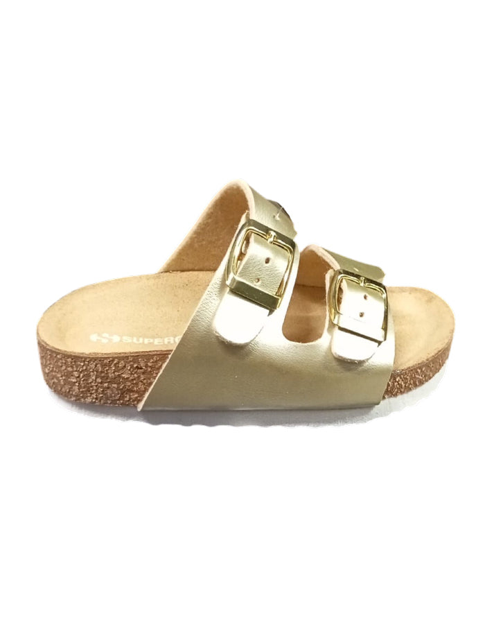 superga sandalo kids oro 