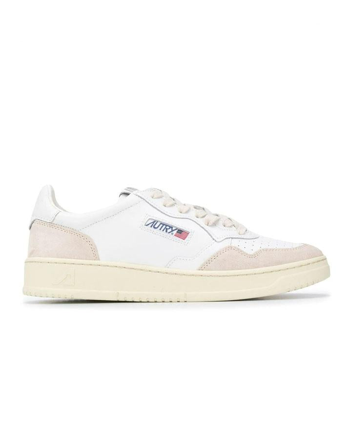 Autry Uomo Camoscio Tallone Bianco AULMLS33 AUTRY