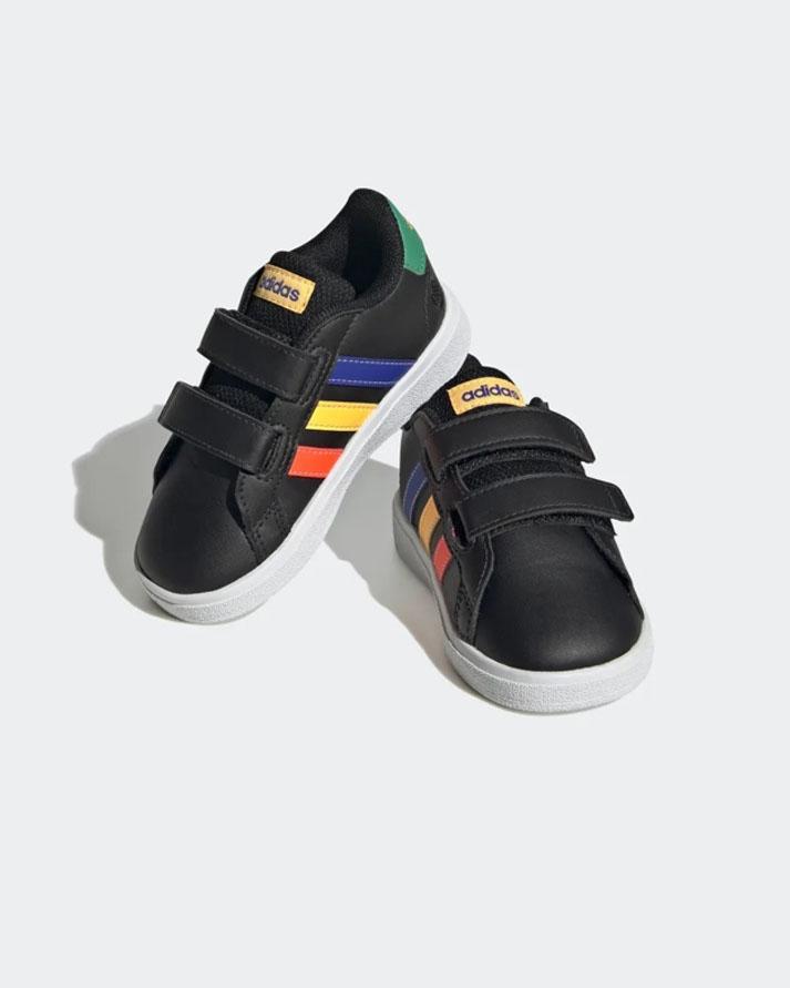 Adidas Grand Court 2.0 cf Nero Color Infant HP891818 ADIDAS