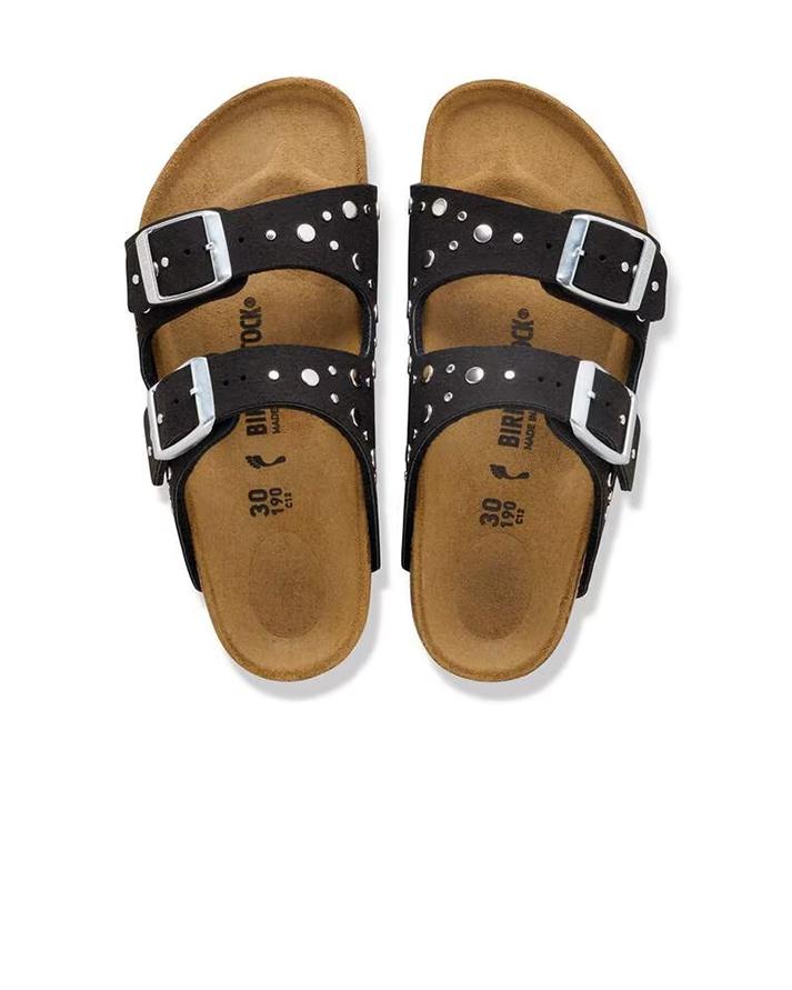 birkenstock arizon rivet black donna baby 