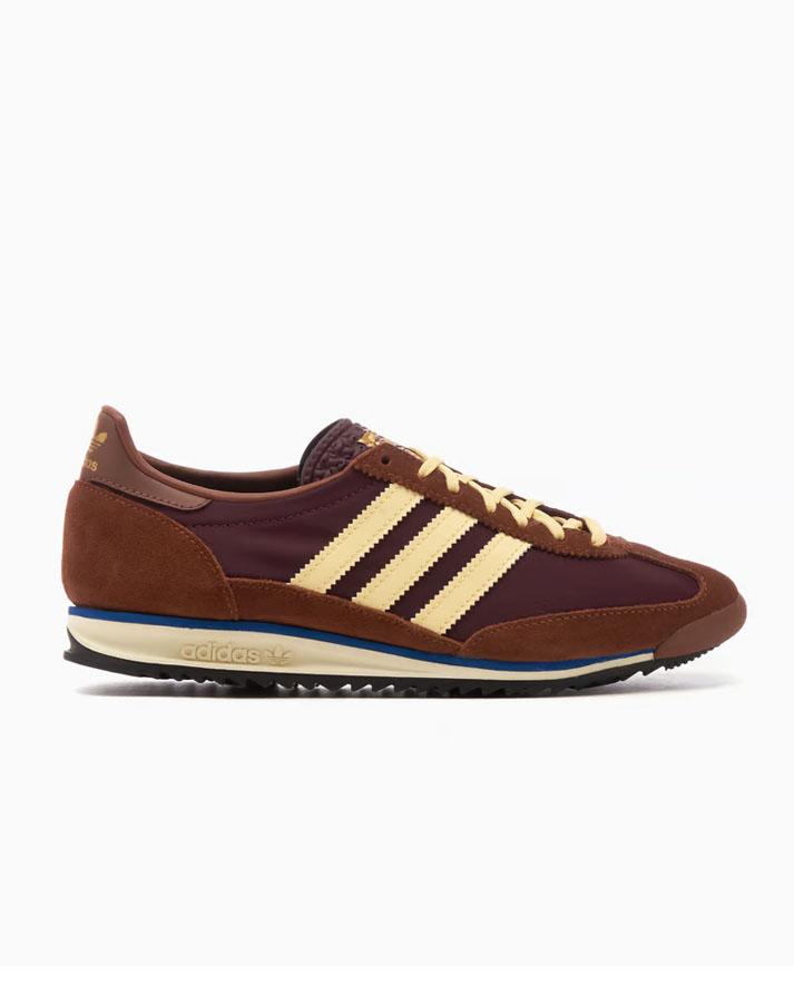 Adidas SL 72 Dark Brown Yellow 