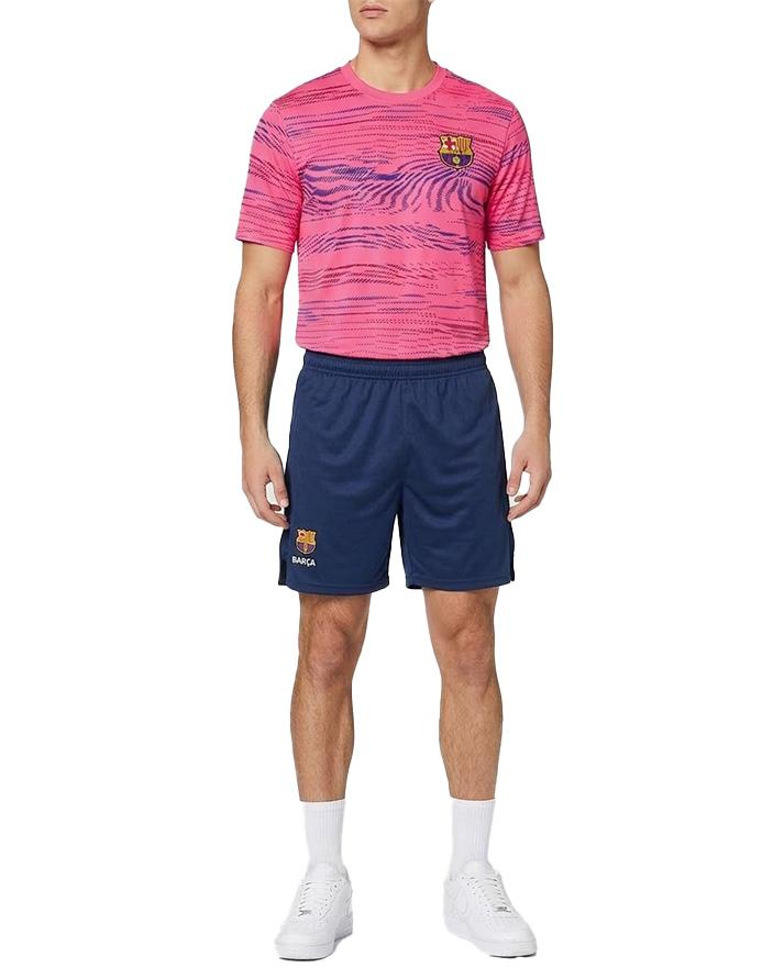 roger's set completo barcelona f.c. tee+shorts 