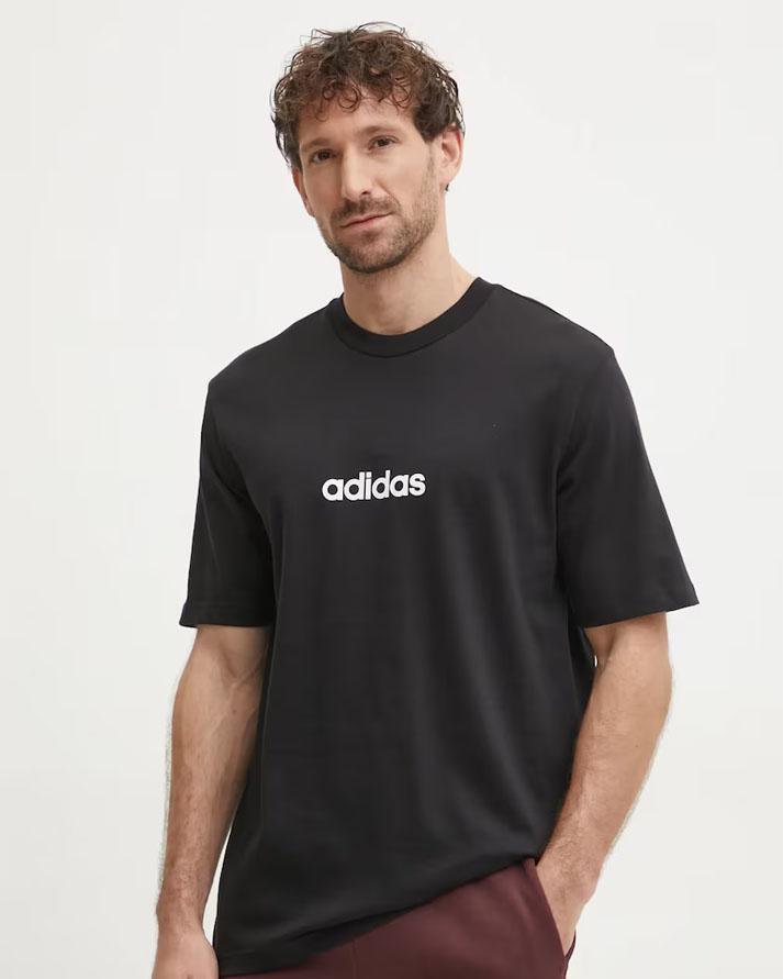 adidas m lin sj t  black 