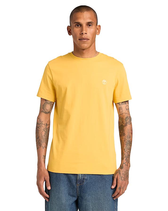 timberland T-shirt a Maniche Corte Dunstan River da Uomoyolk yellow 