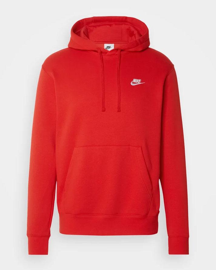 Nike Felpa Sportswear Club Rossa FN3859657 NIKE