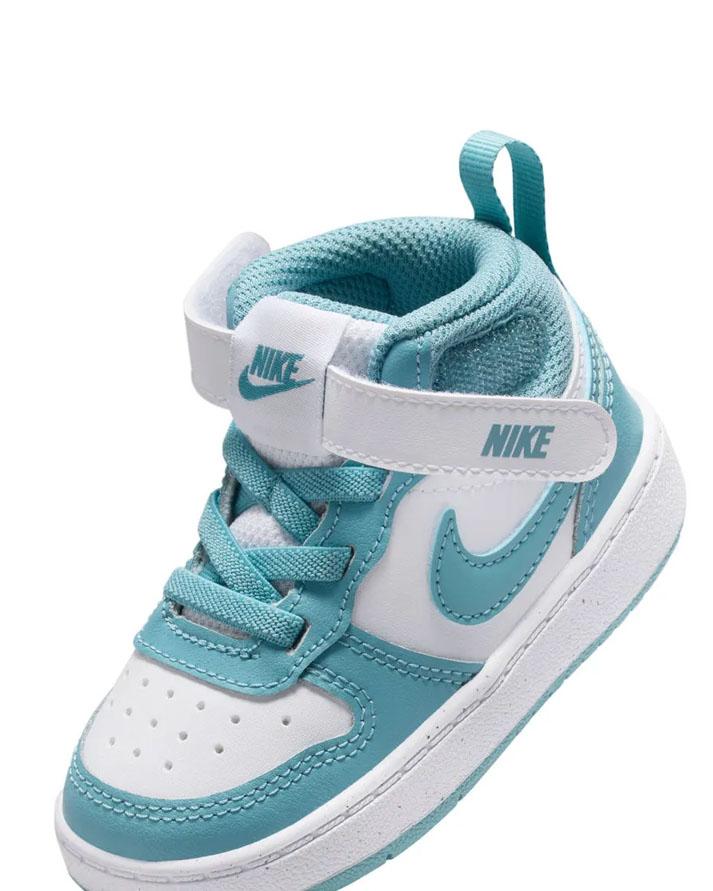 Nike Court borough mid 2 (tdv) Azzurro Infant CD7784129 NIKE
