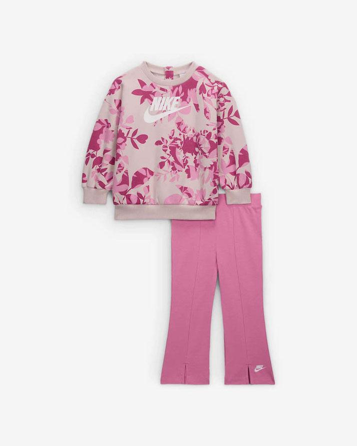 Nike floral camo crew leggins Rosa Infant 16N138ACG NIKE