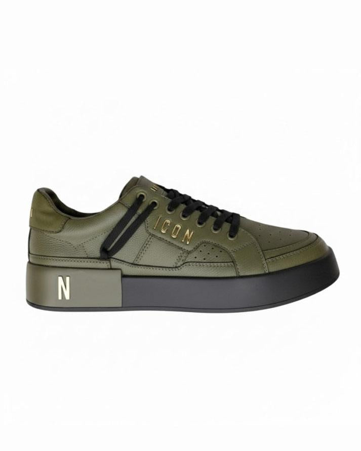 Icon Sneakers Verde Militare Uomo IC04387SUMILITARE ICON