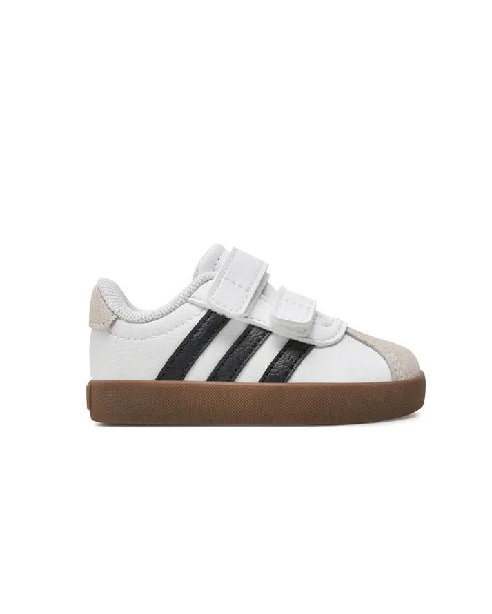 Adidas VL Court 3.0 cf i Bianco Nero Infant ID915757 ADIDAS