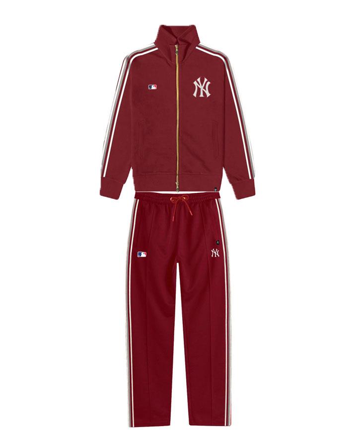 '47 Tuta Completa New York Yankees Bordeaux Uomo BB017PMSYAX636248CA 47