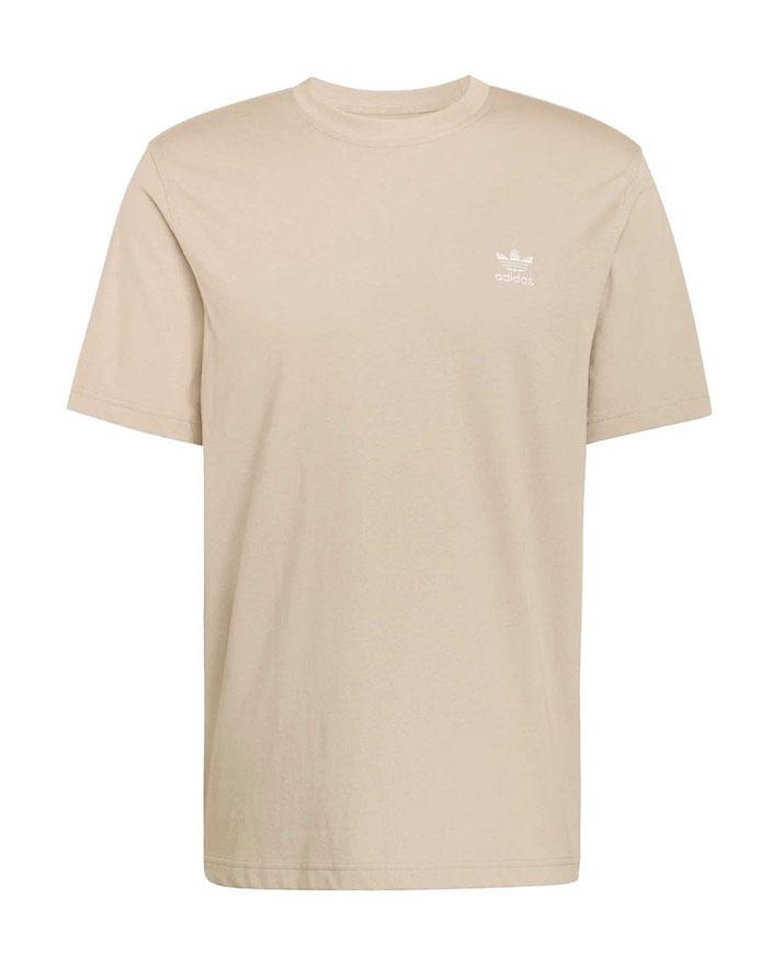 adidas  trefoil ess tee beige 