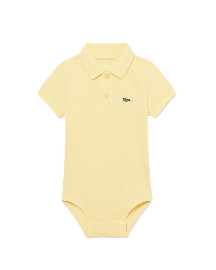 lacoste  lcn pique bodysuit infant 