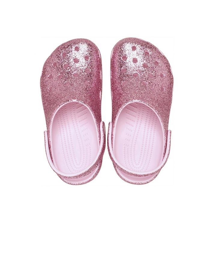 crocs classic glitter 