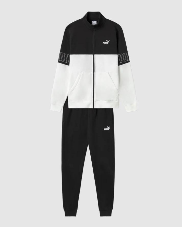 Puma Tuta Completa Uomo Clorblock Nero Bianca 69199402 PUMA