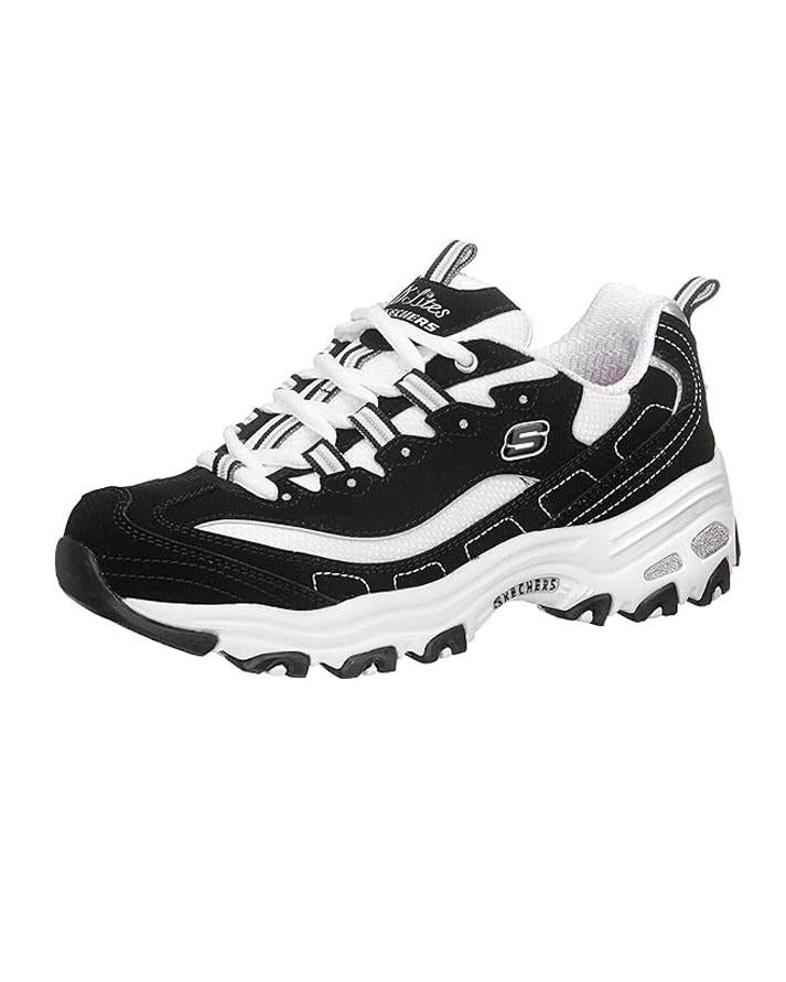 Skechers d'lites-bigge donna nero/ bianco 11930BKW SKECHERS