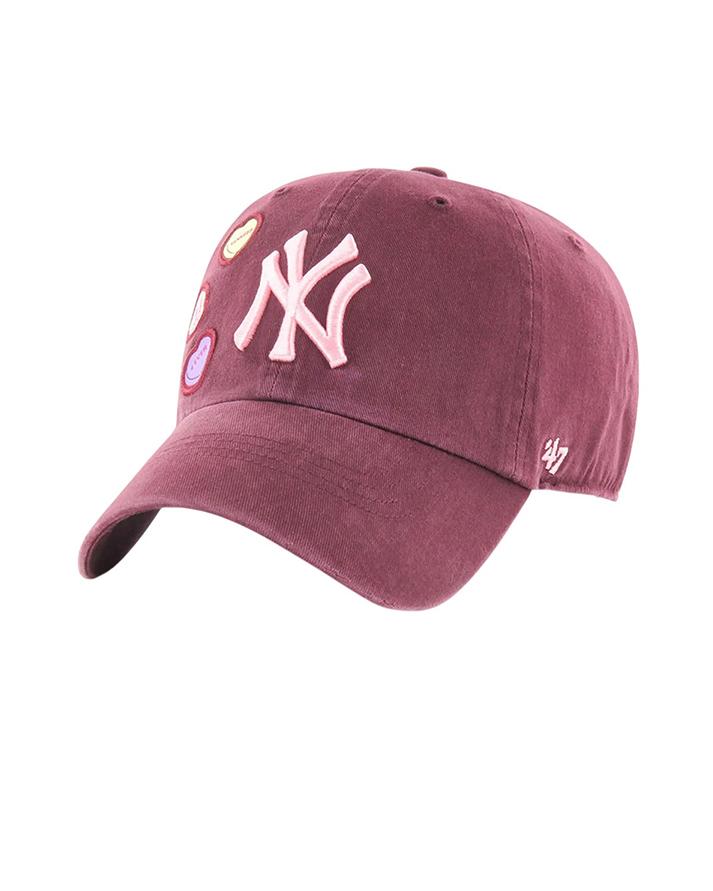 47 clean up new york yankees - dark Maroon 