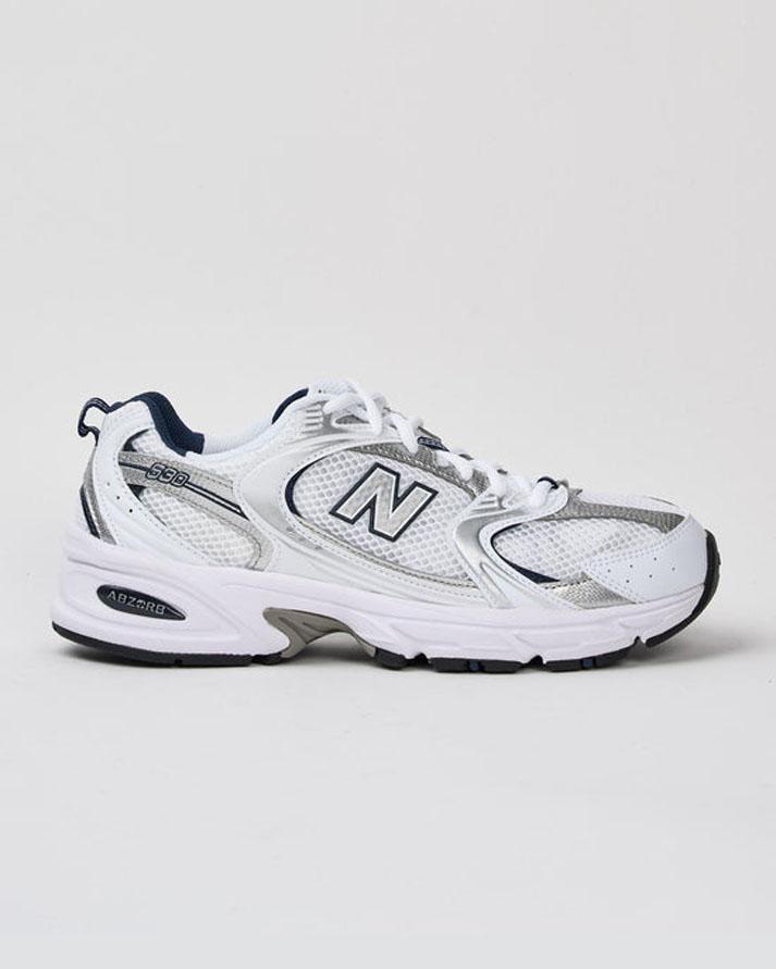 New Balance White Blue Deep UOMO 