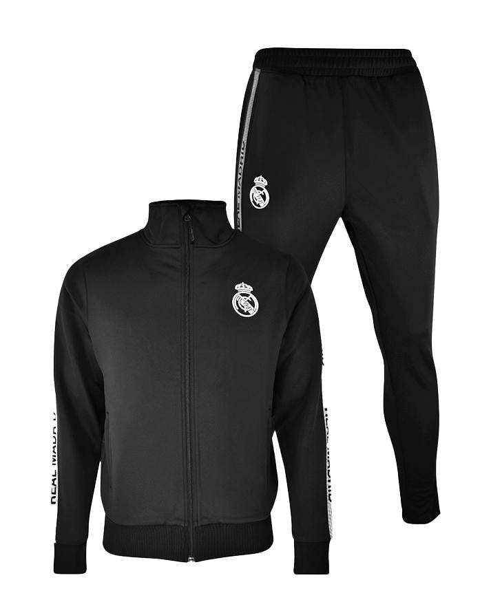 roger's tuta completa real madrid track suit uomo 