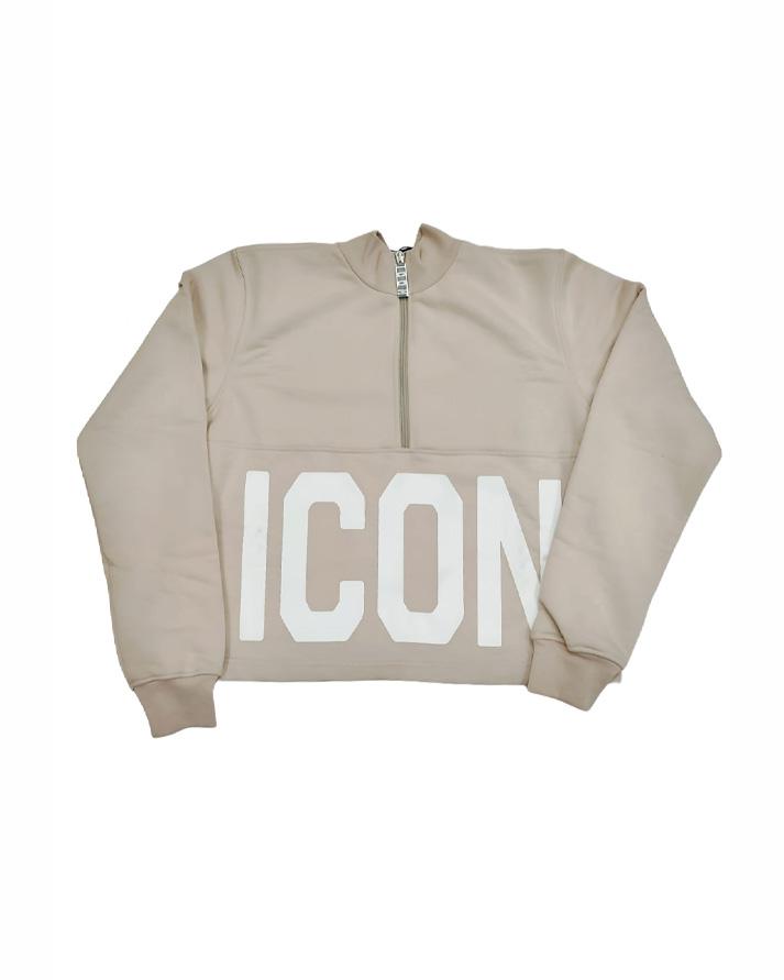 Icon Felpa Donna Avorio ICDF2W6F003AVORIO ICON