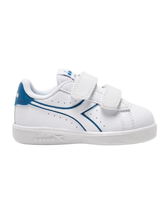diadora game p td kids bianco blu 173339C0079 DIADORA
