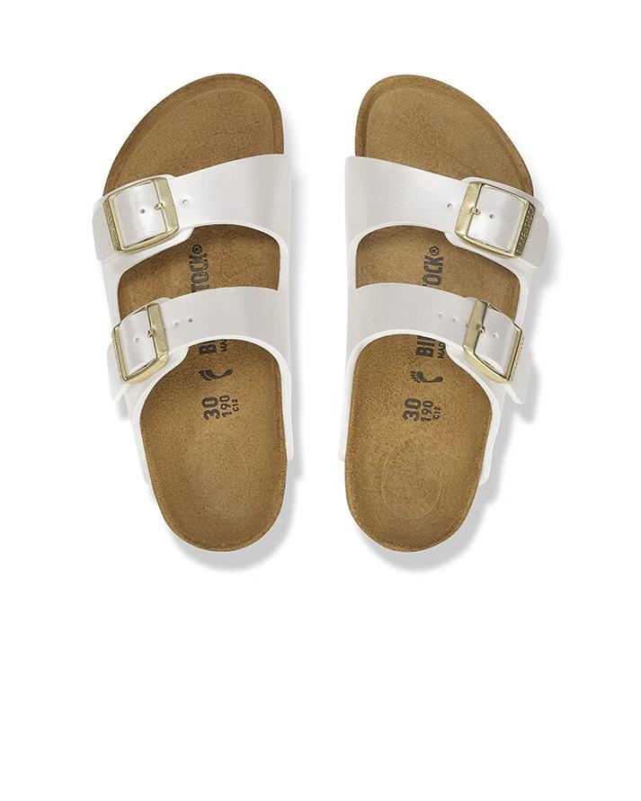 birkenstock arizona Electric Metallic Pearl baby/donna 