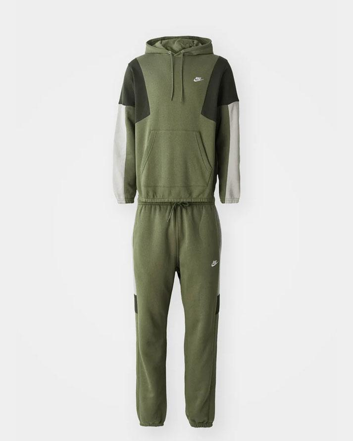 Nike Tuta Completa Club Fleece Verde Unisex HV1165222 NIKE
